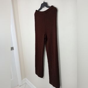 SJK ST John Brownish Burgundy Waistband Santana Knit Pants 4. GREAT PRICE